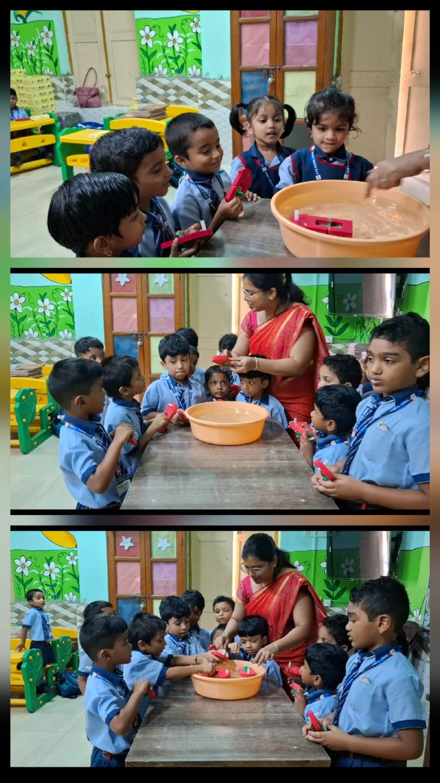 Propeller boat actvity